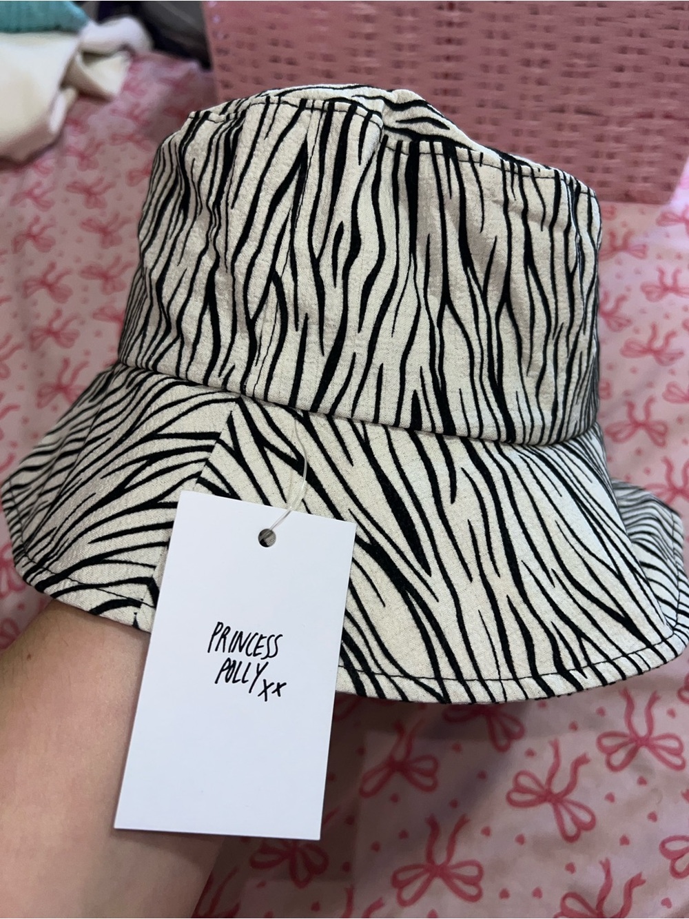 Princess Polly Zebra Bucket Hat